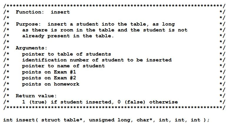 set of ARM assembly language functions to complete a program which manages