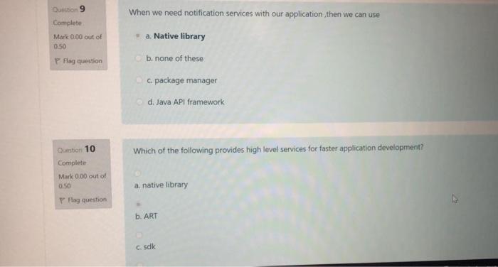  When we need notification services with our application then we can