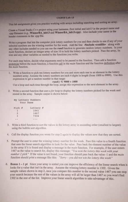  Answer quickly. Cs2010 Lab 13 his lab assignment gives you practice