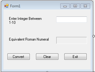 I have a visual basic code that converts numbers to roman numerals.