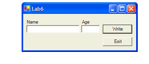 with the following: 2 text boxes in which the user can input