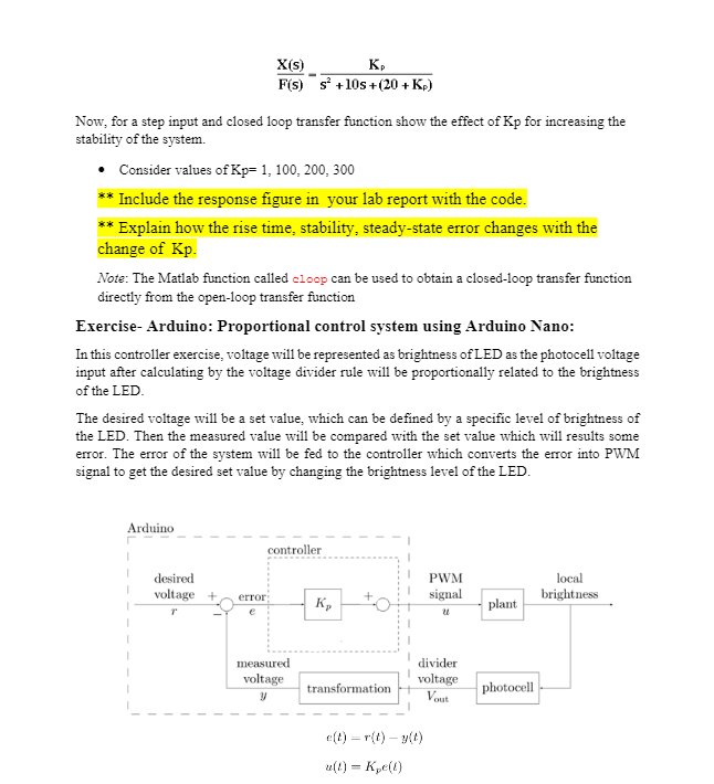 a proportional control technique. Proportional Control System Proportional control is a control