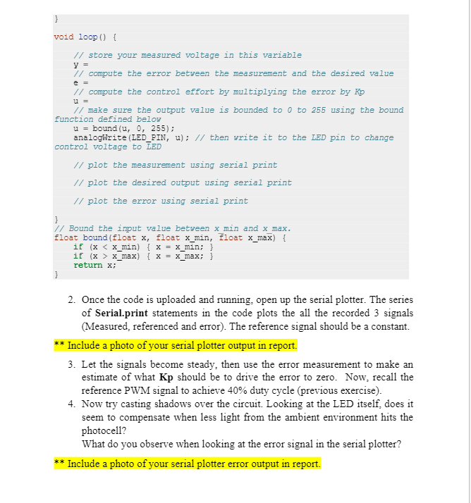 what is set as a desired process variable (or set point) and