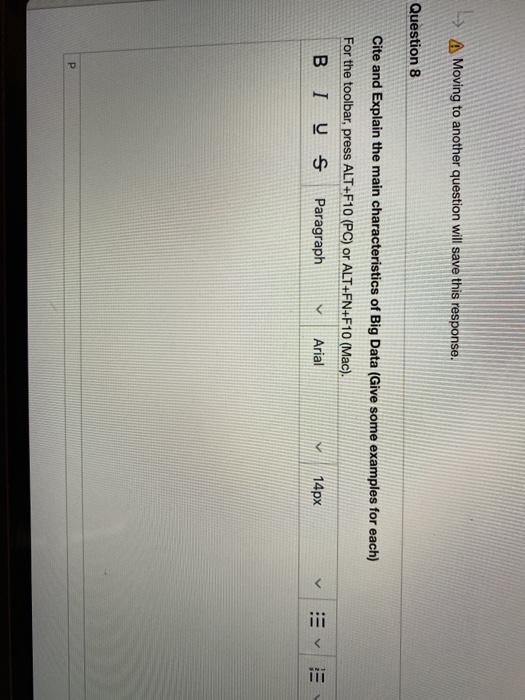 a What are the characteristics/criteria for Big Data Projects (not Big Data)?