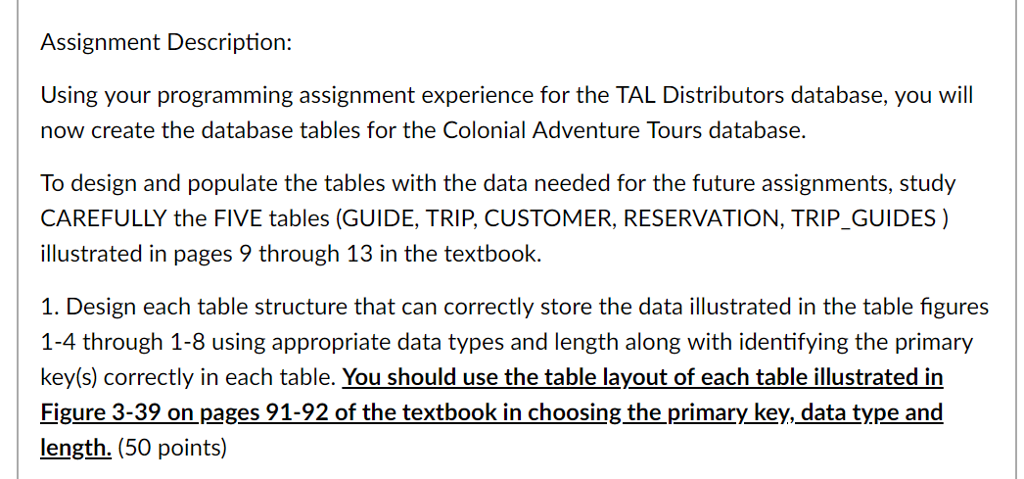 I use MySQL. Please help with correct commands to create this tables