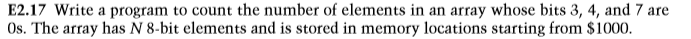  Write a program to count the number of elements in an