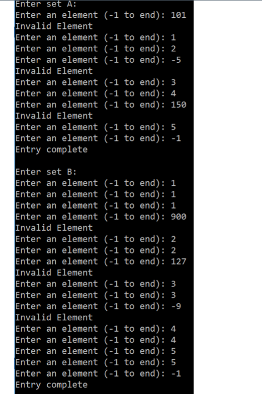A and B is" ) (( It does not have to use