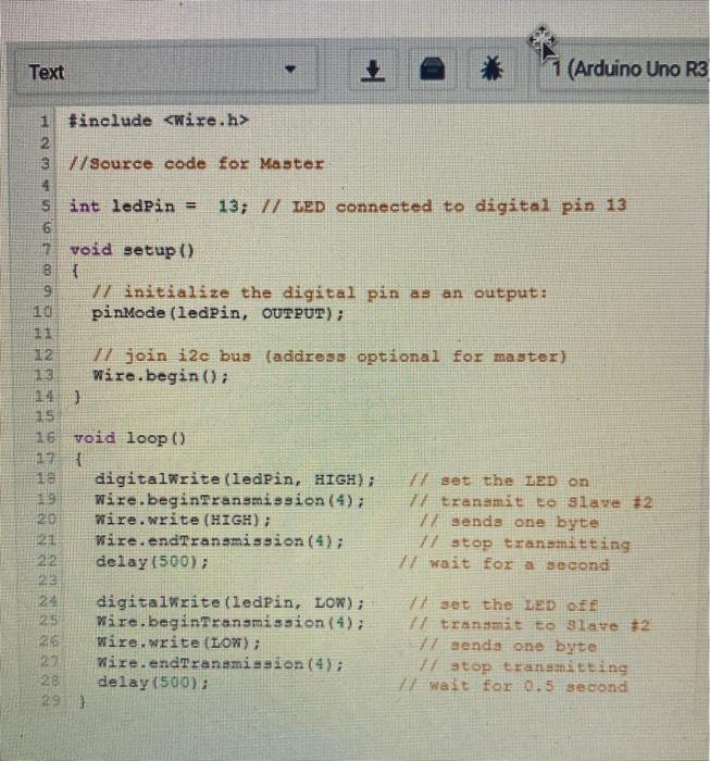 enable transformation of the informatiom from the master to the skave in