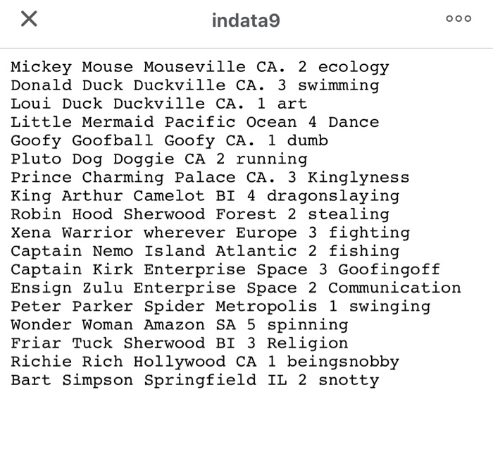 student structure that has fields for first name, last name hometown, state,