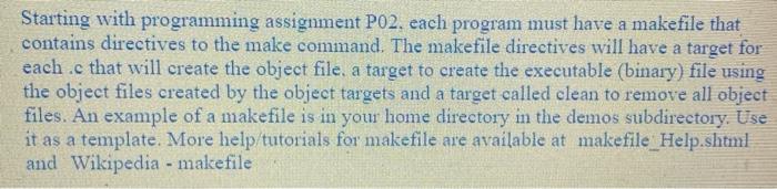 how do i make a makefile with this program that will have