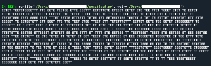message for a morse code, but it looks like its doing everything