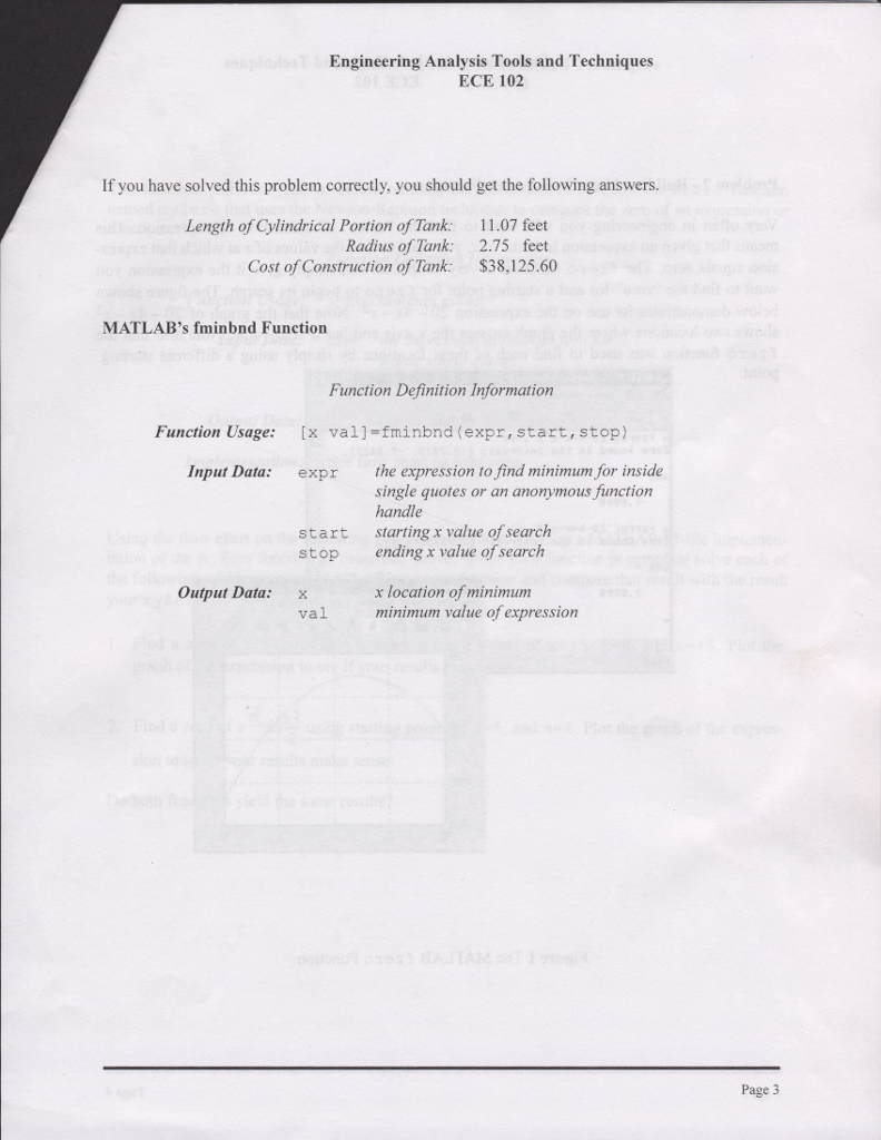 tank for propane gas is to be designed in the shape of