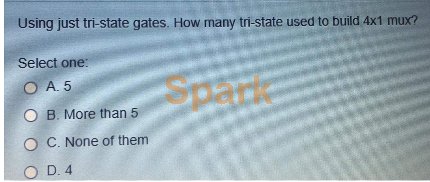 of the following is not a weighted code? Select one O A
