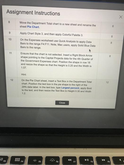to do all steps correctly I am having trouble with the steps.