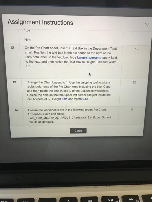 Assignment Instructions Step Point Value 1 0 2 8 8 3 Instructions
