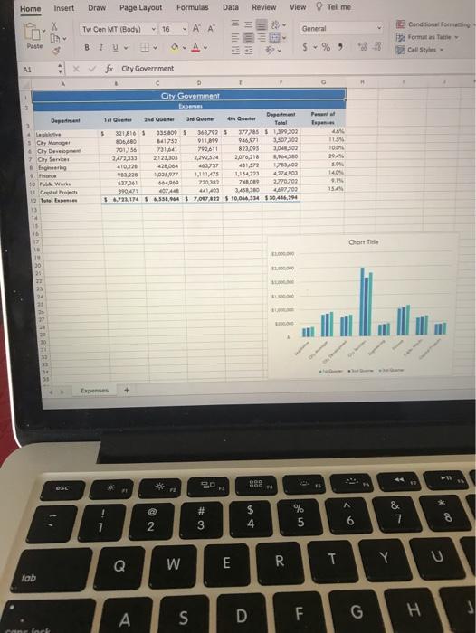 Start Excel. Download and open the file named Student_MOS19_XL_PROJ5_Charts.xlsx. Save the file