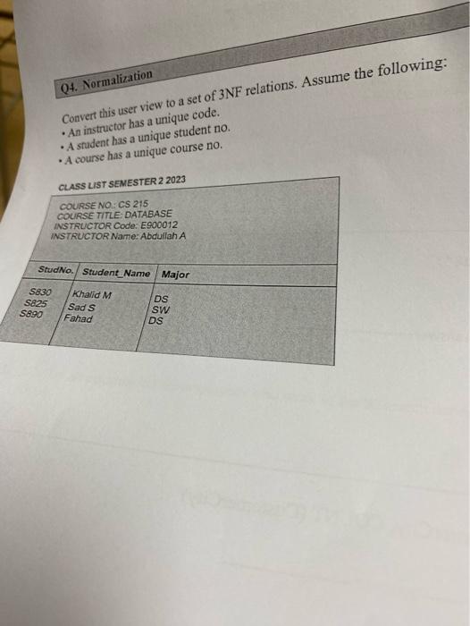  please fast its database i need it noww Convert this user