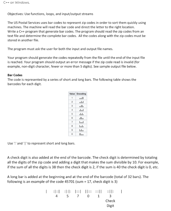  C++ on Windows. Objectives: Use functions, loops, and input/output streams The