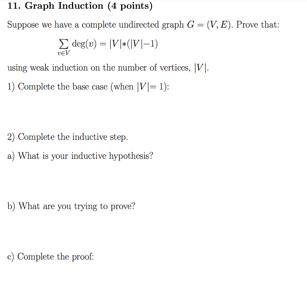 edges in it. For example, here is the complete undirected graph of
