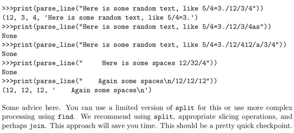 a line of text such as Here is some random text, like