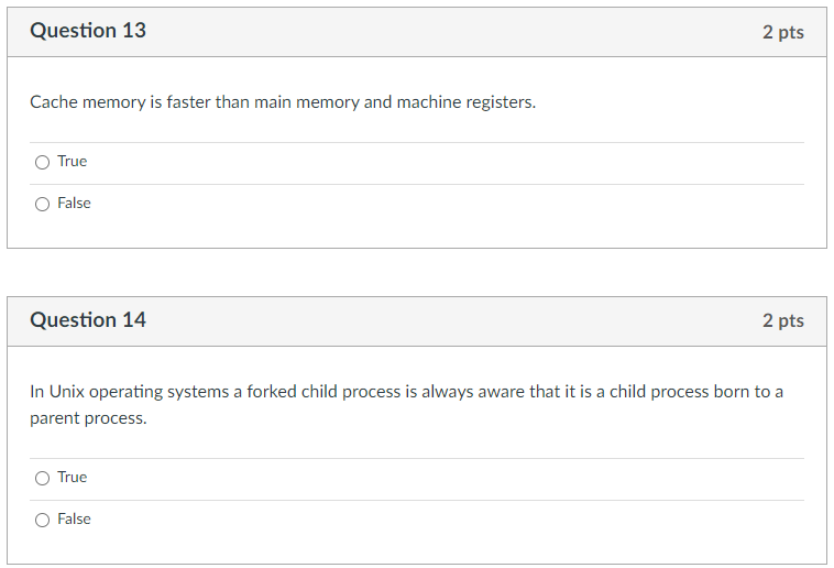 on a shared-memory multiprocessor, that is, two CPUs sharing a common memory.