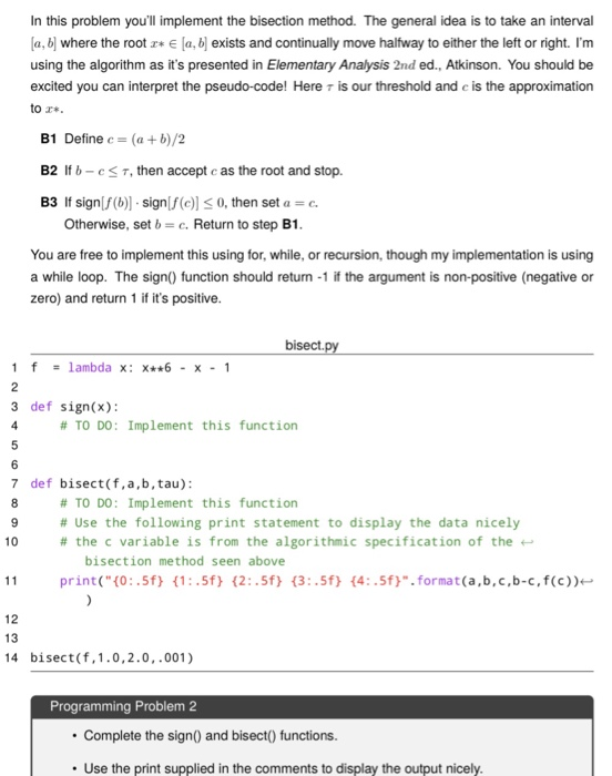  implement the function using while- or for- loop and then using