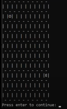 please answer in java create a simple game -make a 10 x