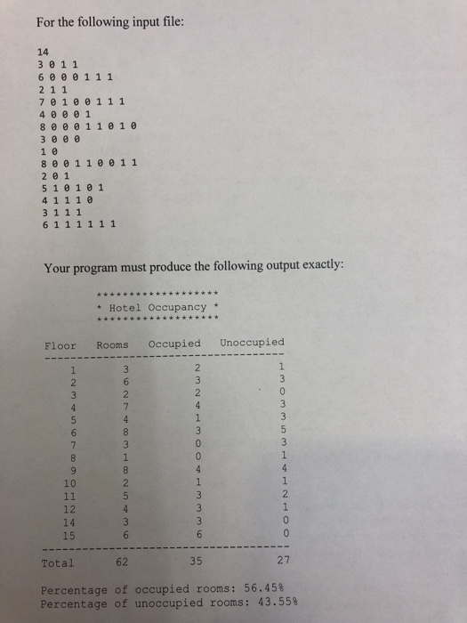 input stream for the data file ifstream inFile; //Defines an output stream