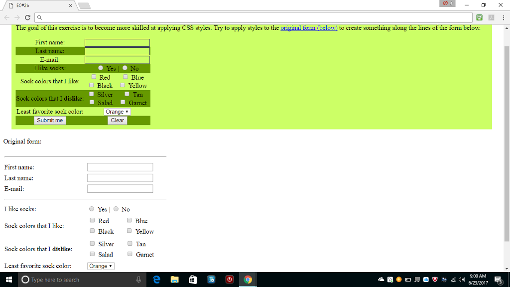 HTML documents and uploading both to the webspace. NOTE: You can choose
