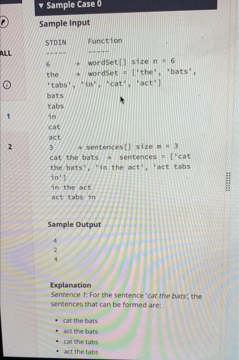 of each other. Calculate how many sentences can be created by replacing