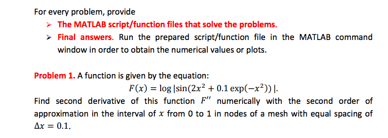  A function is given by the equation: F(x) = log |