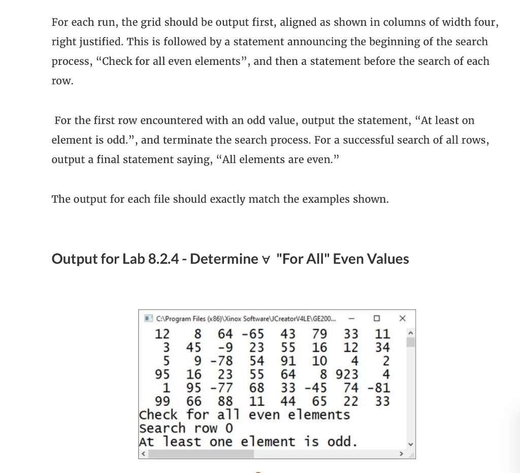 modify it to load data from a file and find and output