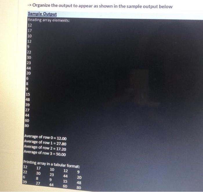 Description Create a project named "matrix". Use this project to write and