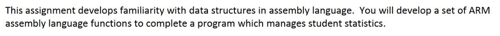 I need the "Delete" function in ARM Assembly code, please!!! This assignment