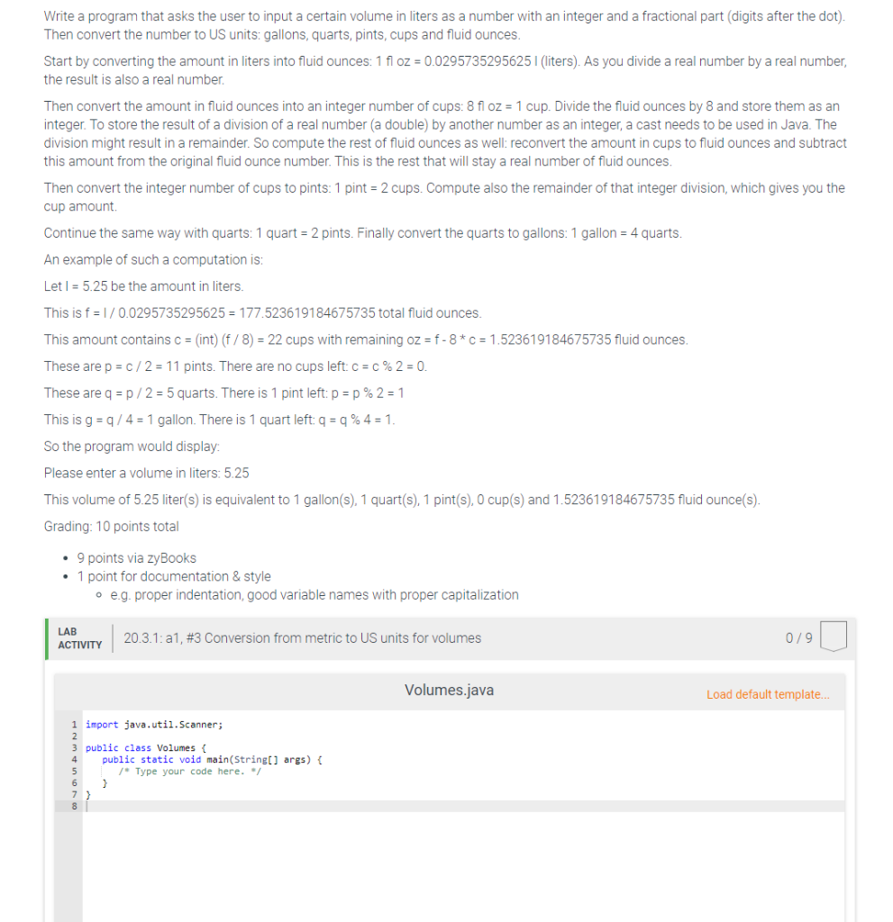  Write a program that asks the user to input a certain