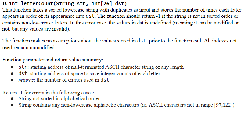 This is assembly mips program ask to complete the function and