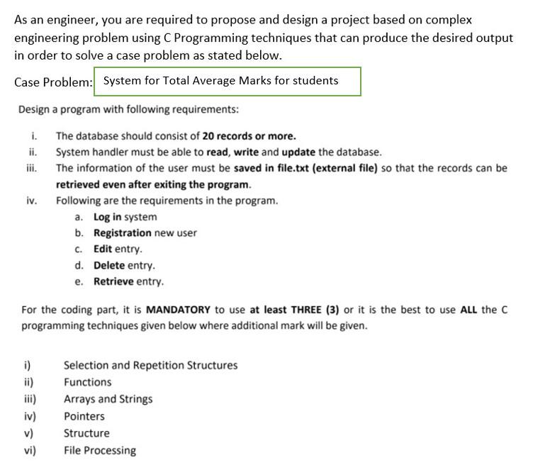  pls use codeblocks software. programming languange is c programming. pls dont