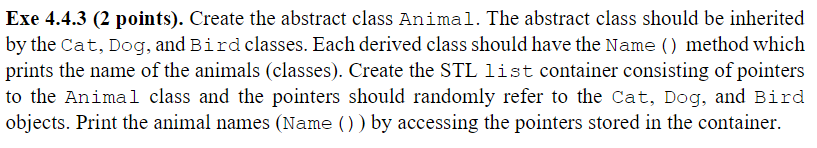  Write the code in C++ programming language! And make sure to
