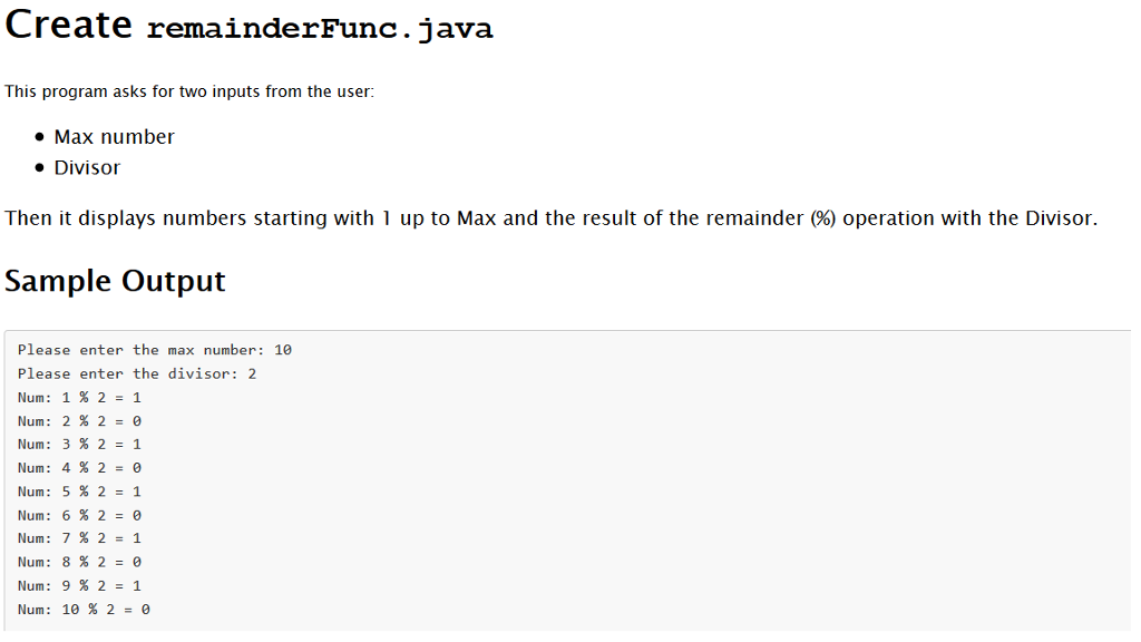 I need help on these java codes. If possible, show each input