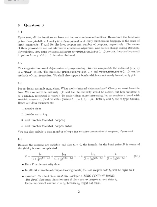  Please don't forget to give the yield function and the main