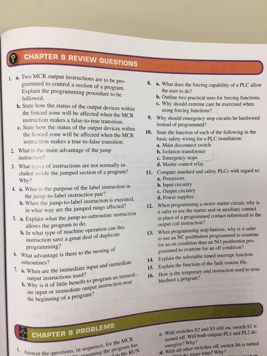 programmable logic controllers fifth edition chapter 9 review questions. Only like