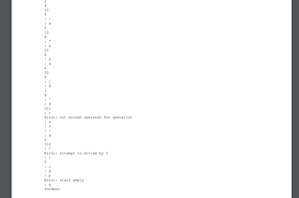 note what you did so I can learn from it. Please make