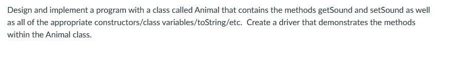 please use textpad to do this java. thank you Design and