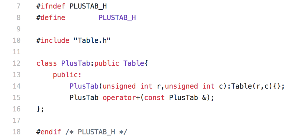 AbsTabl.h: PlusTab.h: RowAray.h: Table.h: main.cpp: Abstracted and Polymorphic Print Table 1 size