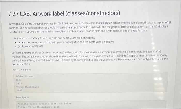 Java please // Please help me fix the code that I have