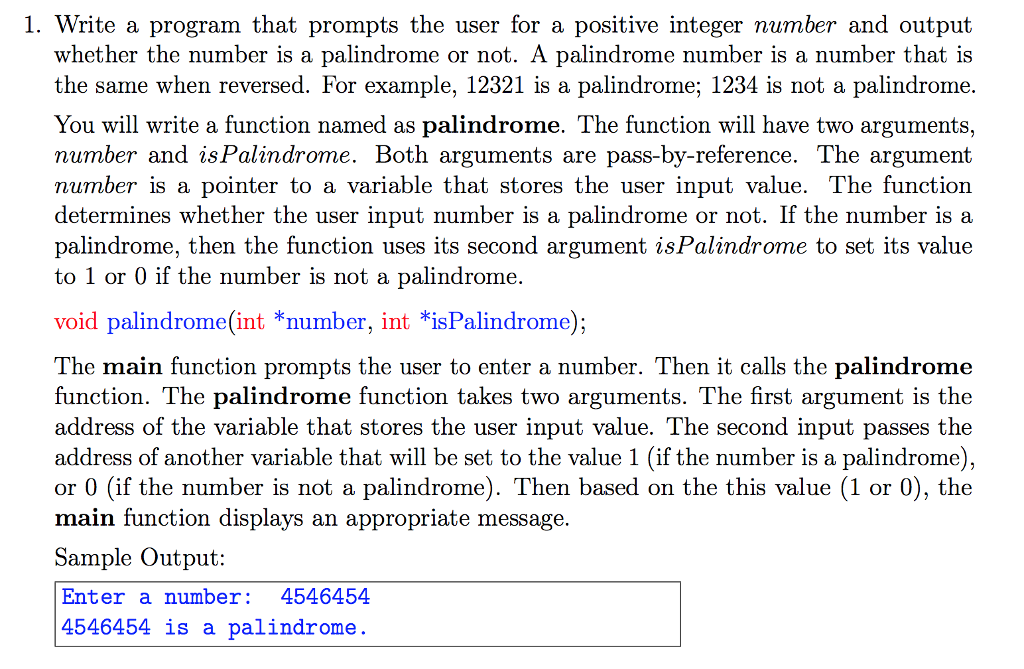 C language Write a program that prompts the user for a positive