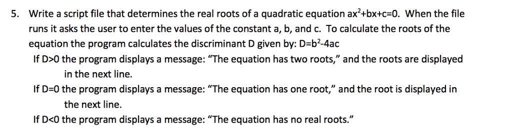 This question shoud be solved by using Matlab. Please show every step