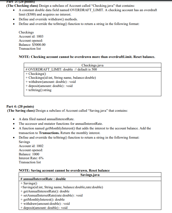 the int type to store the account number (default 0 ). -