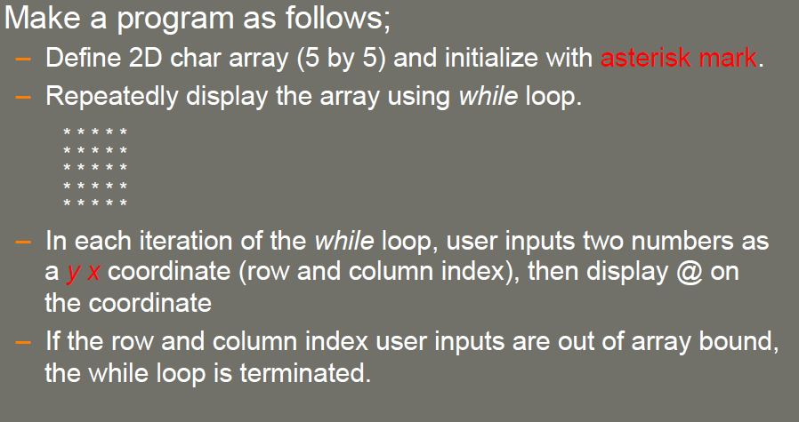  Please use java. Thank You Make a program as follows: Define