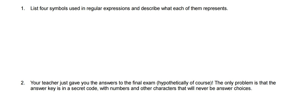 regular expressions .Use regular expressions to search, parse, and replace strings. Vocabulary: